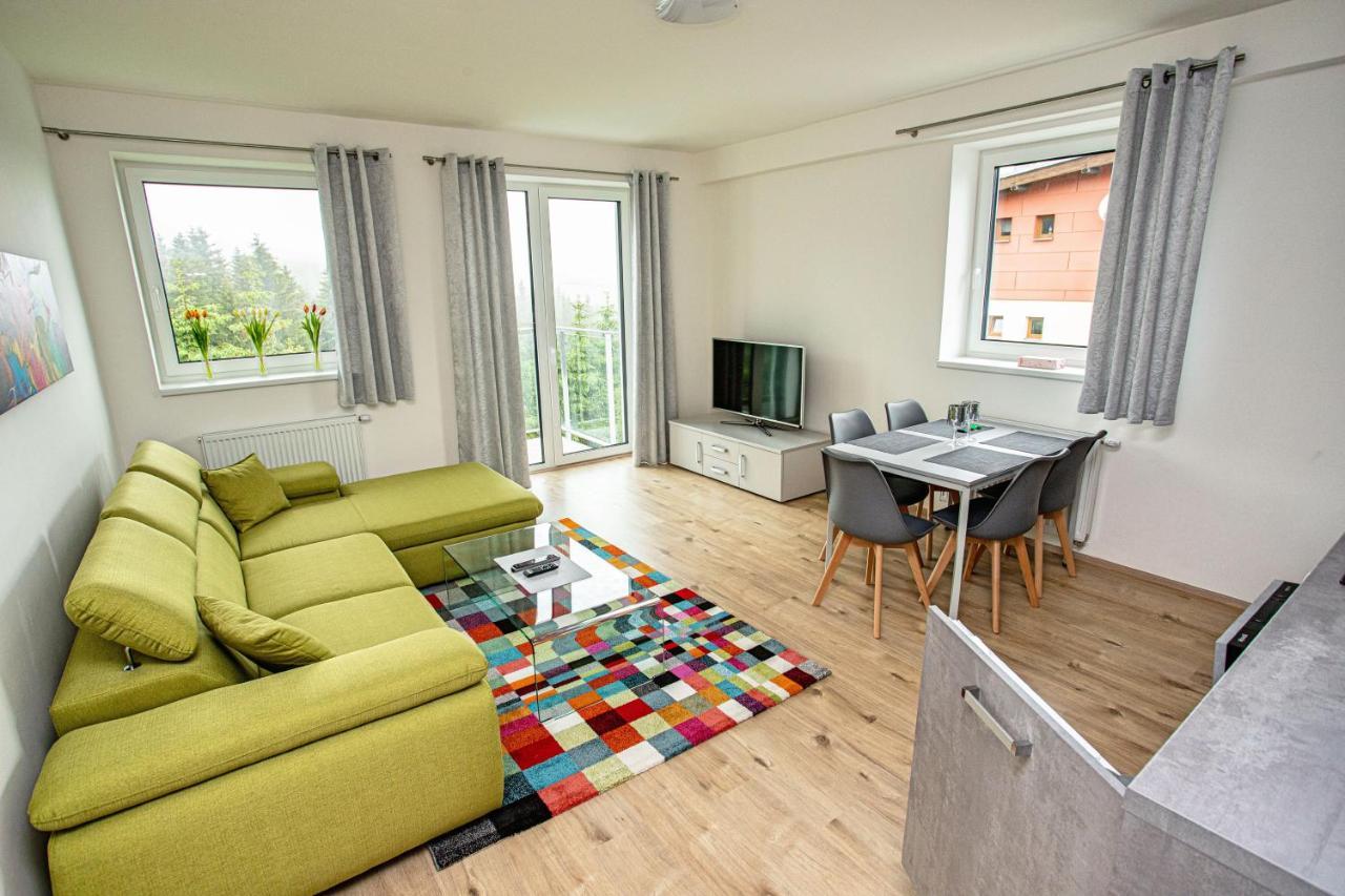 Green Apartment Klinovec By Mountain Ways Loučná pod Klínovcem 外观 照片